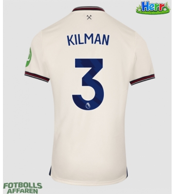 West Ham United Max Kilman #3 Bortatröja 2025-26 Kortärmad